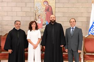 Fr. Pierre Najem's Congratulatory Visits 25