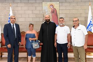 Fr. Pierre Najem's Congratulatory Visits 26