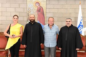 Fr. Pierre Najem's Congratulatory Visits 27