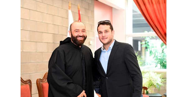 Fr. Pierre Najem's Congratulatory Visits 28