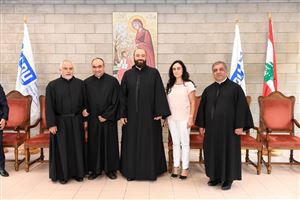 Fr. Pierre Najem's Congratulatory Visits 29