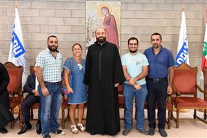 Fr. Pierre Najem's Congratulatory Visits 31