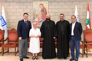 Fr. Pierre Najem's Congratulatory Visits 36