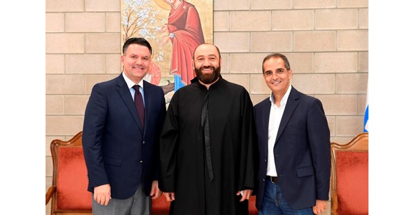 Fr. Pierre Najem's Congratulatory Visits 37