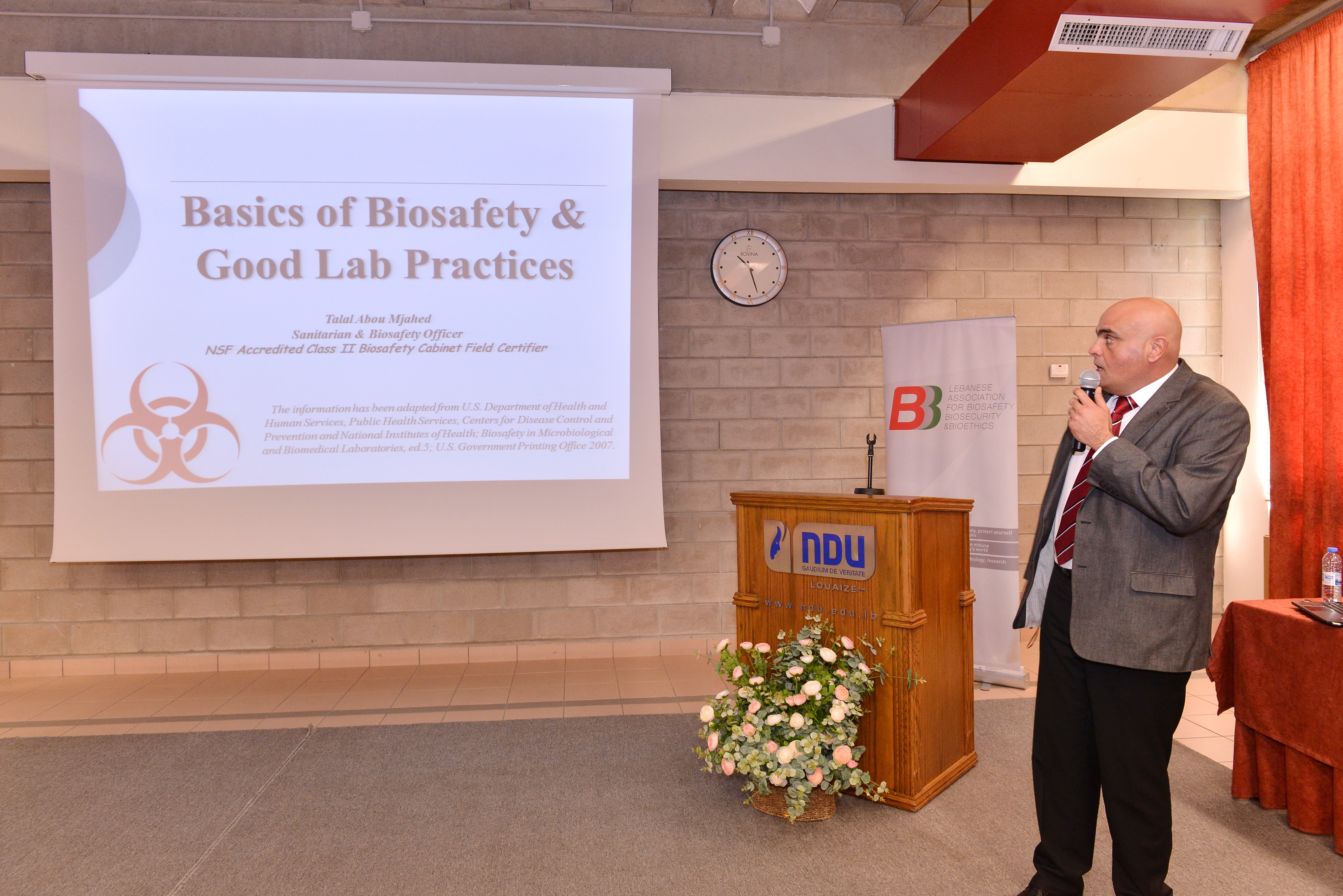 Lebanese Association for Biosafety Biosecurity and Bioethics 4