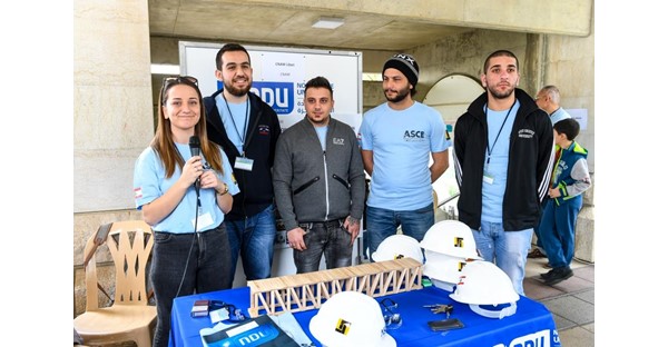 NDUers Win 2018 Inter-Universities Popsicle Stick Bridge Competition 12