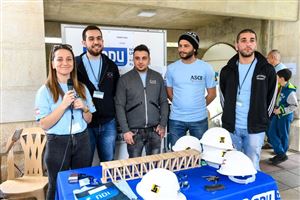 NDUers Win 2018 Inter-Universities Popsicle Stick Bridge Competition 12