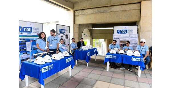 NDUers Win 2018 Inter-Universities Popsicle Stick Bridge Competition 20