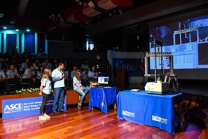 NDUers Win 2018 Inter-Universities Popsicle Stick Bridge Competition 43