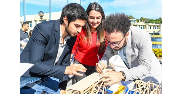 NDUers Win 2018 Inter-Universities Popsicle Stick Bridge Competition 6