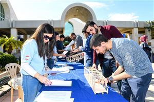 NDUers Win 2018 Inter-Universities Popsicle Stick Bridge Competition 8