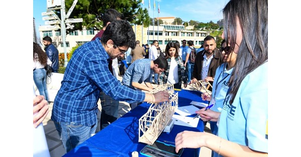 NDUers Win 2018 Inter-Universities Popsicle Stick Bridge Competition 9