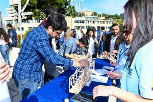 NDUers Win 2018 Inter-Universities Popsicle Stick Bridge Competition 9