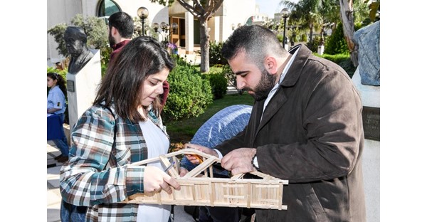 NDUers Win 2018 Inter-Universities Popsicle Stick Bridge Competition 10